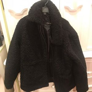 Steve Madden fur coat
